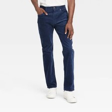 Men's Straight Fit Corduroy 5-Pocket Pants - Goodfellow  Co