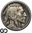 1918-D Buffalo Nickel, Better Denver Issue