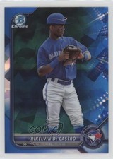 2022 Bowman Sapphire Edition Chrome Prospects Rikelvin De Castro #BCP-25 0ne6