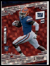2021 Panini Prestige #214 Kadarius Toney Xtra Points Hyper