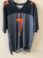 Joe Milton III Tennessee Volunteers Mens Pro Sphere Football Gray Jersey L