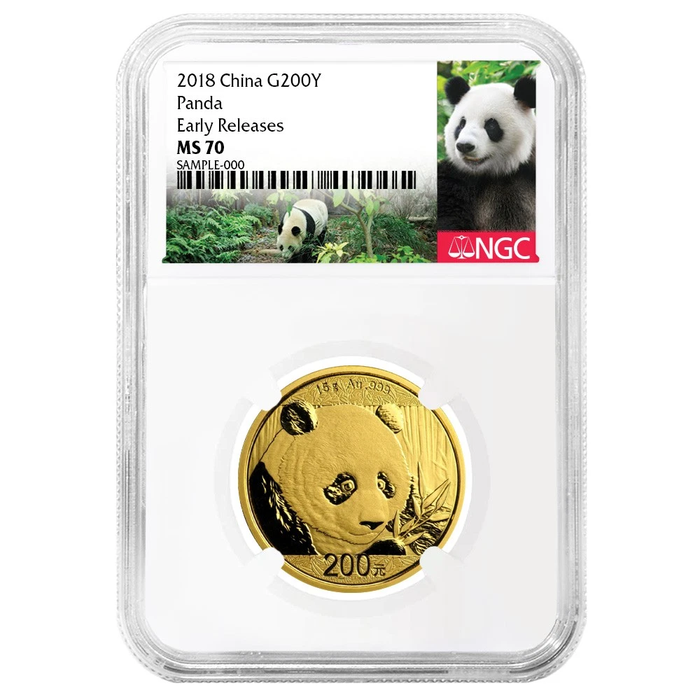 Chinese Panda MS 70 Graded 2018 Gold Bullion Coins for sale | eBay