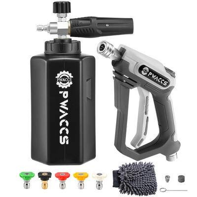 #ad PWACCS Pressure Washer Foam Gun Short Pressure Washer Gun Foam Cannon for C... $73.40