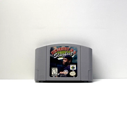 New ListingKen Griffey Jr.’s Slugfest Nintendo 64 N64 Authentic Cartridge Tested