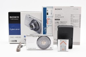 極美品】SONY Cyber-shot DSC-W630 シルバー 動作確認済 Amazon | SONY