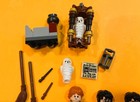 Lego HARRY POTTER MINIFIGURES & Accessories Lot, Harry, Ron, Wands, Brooms, Cart — photo 4