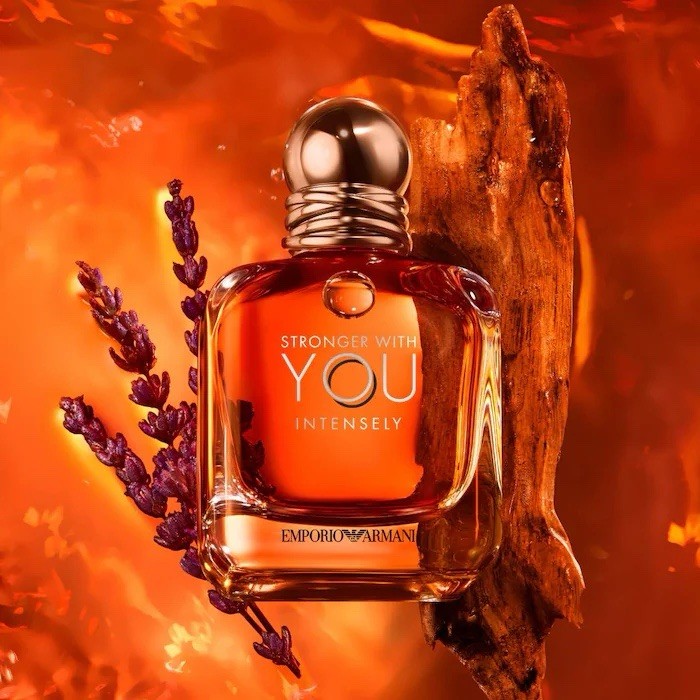Emporio Armani Stronger With You INTENSILY 3.4oz EDP Spray For Men
