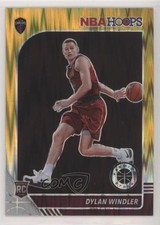 2019-20 Panini NBA Hoops Premium Stock Gold Flash Prizm 10/10 Dylan Windler 0c3
