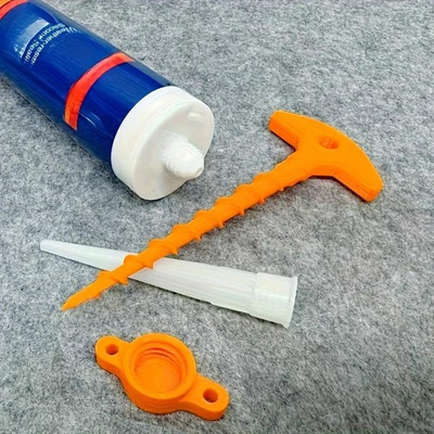 #ad Silicone Seal Cap amp; Nozzle Tool – Prevents Tube Drying Easy Removal $8.08