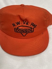 Vintage Consol Trucker Hat Cap Made In USA 80s 90s Coal Mine SnapBack N.W. Va