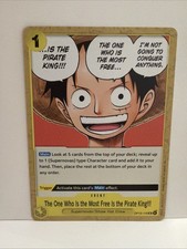 The One Who Is the Most Free Is the Pirate King! Monkey!! Uncommon OP13-116 NM