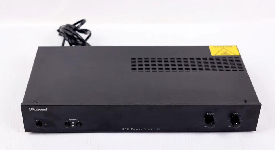 Russound X75 2 Channel Power Amplifier/ Amp k439 - Image 2 of 4
