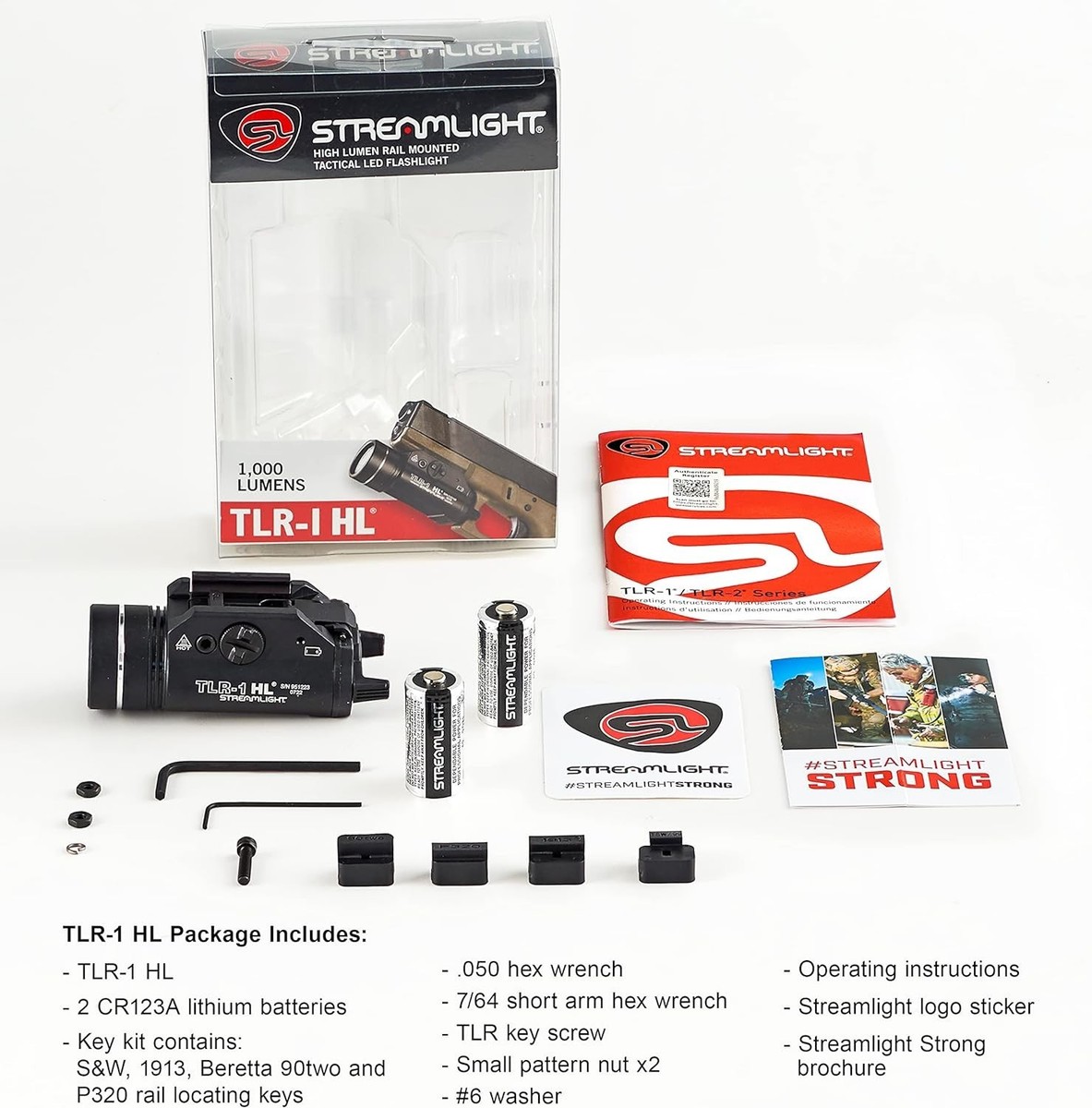 Streamlight TLR-1 HL Tactical Weapon Light (69218) for sale