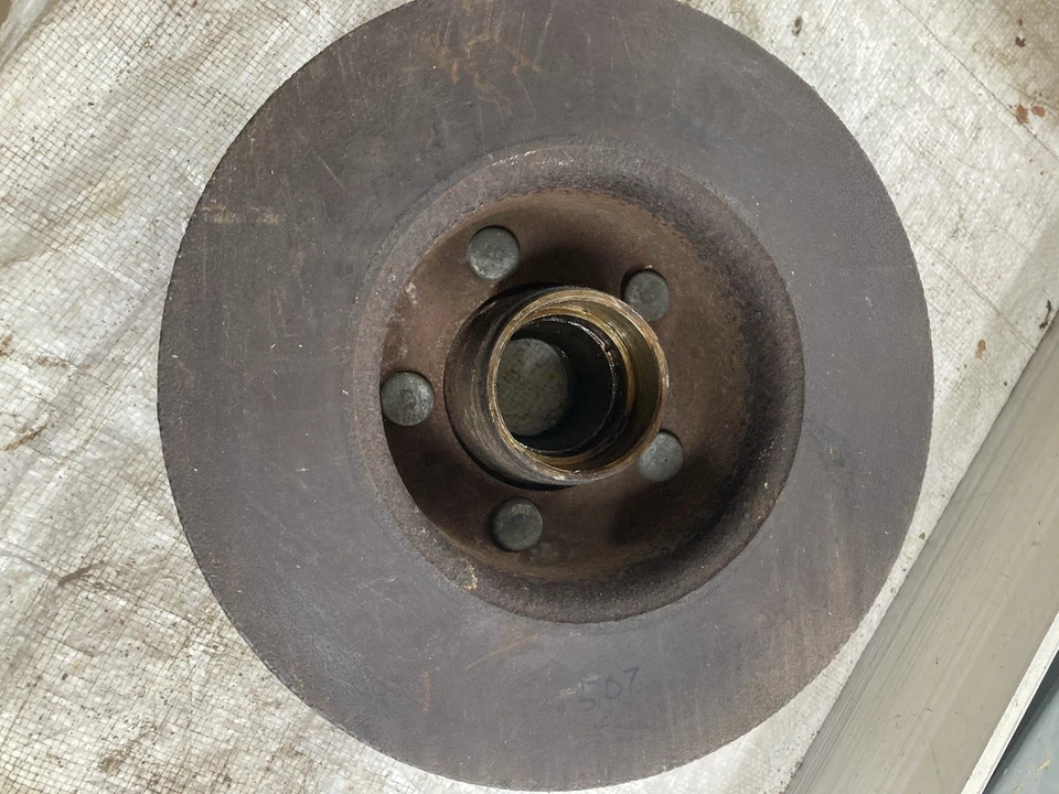 Volvo 122 P1800 Front Brake Disk And Hub 4.5” Bolt Circle Foto 2 de 3