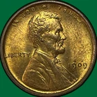 1909-VDB Lincoln Wheat Cent Brilliant Uncirculated BU Coin #35206