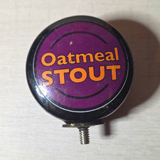 Oatmeal Stout Beer Tap Handle Knob Purple Col...