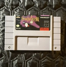Final Fantasy III (3) - Super Nintendo SNES - Authentic Cartridge, Tested