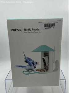 Netvue NI-8202 White Birdfy FHD Smart Bird Watching Feeder Camera With Box