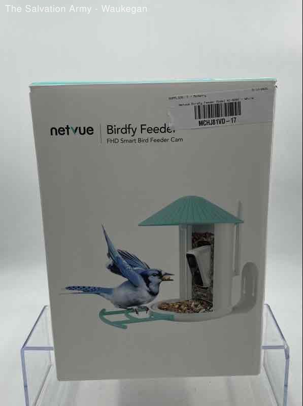 Netvue NI-8202 White Birdfy FHD Smart Bird Watching Feeder Camera With Box