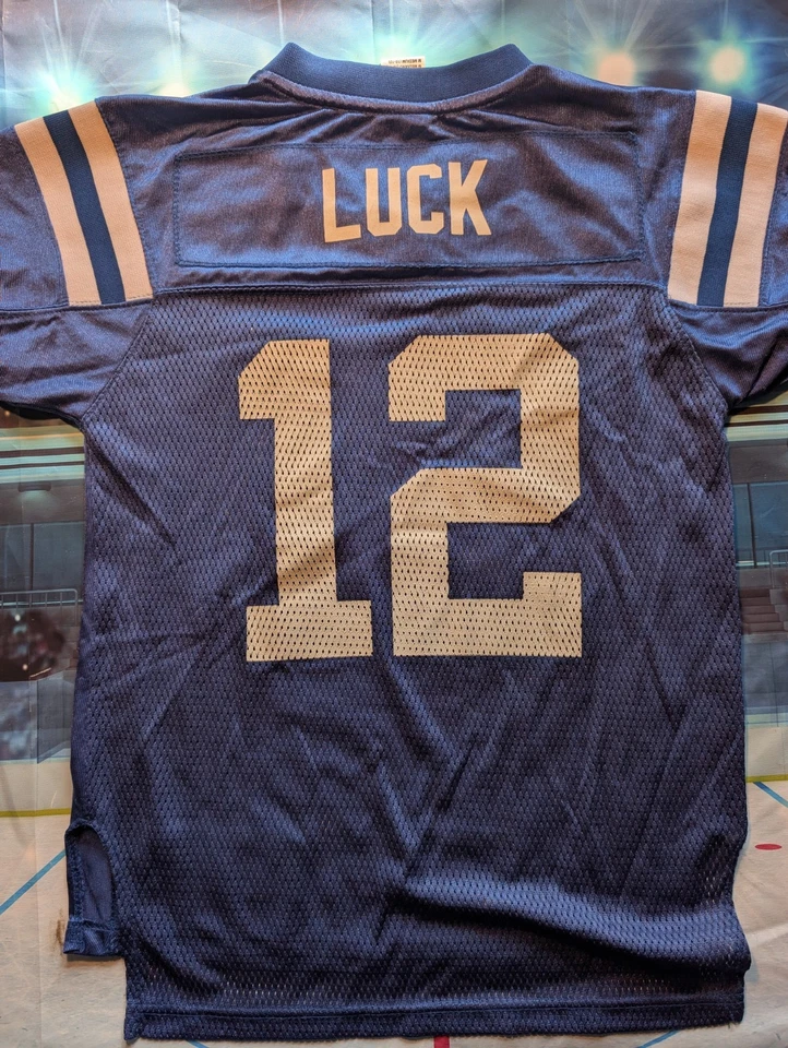 Camiseta de fútbol americano NFL Reebok Indianapolis Colts Andrew Luck, talla juvenil M Foto 2 de 4