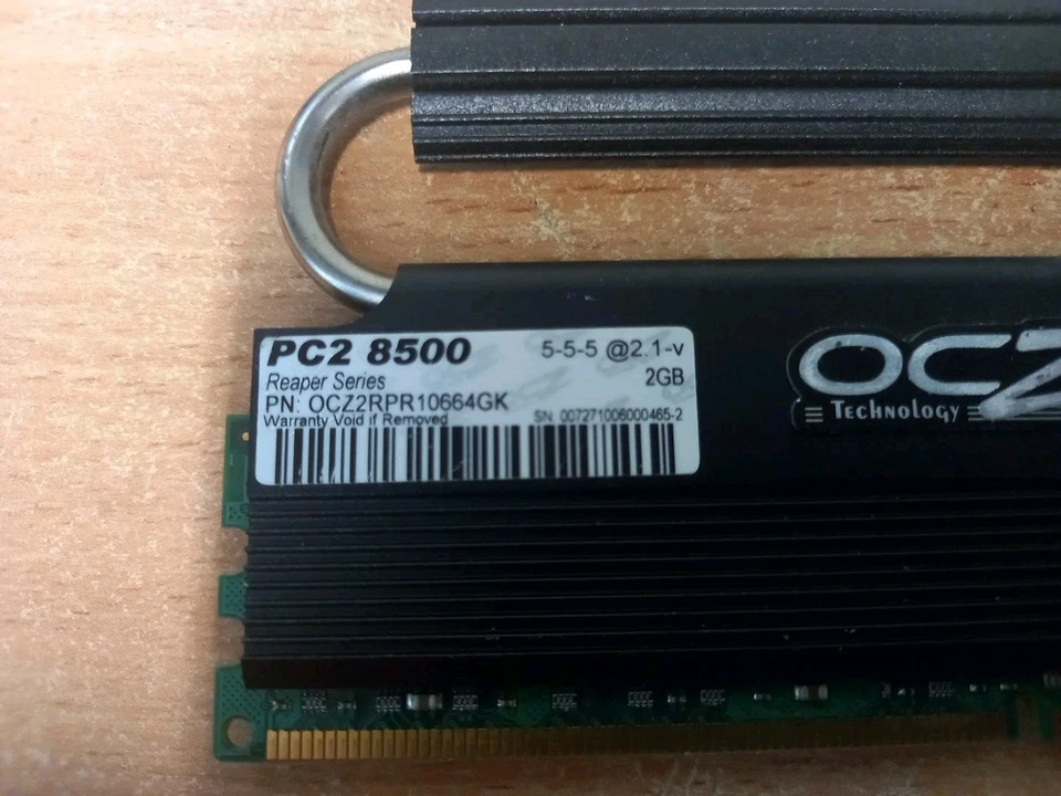 OCZ Reaper HPC Edition OCZ2RPR10664GK 2GB PC2-8500 DDR2 Desktop RAM - Unit Only - Image 4 of 4