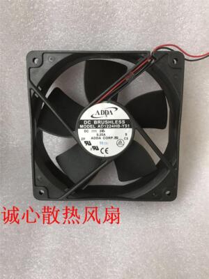 Ventola ADDA AD1224HB-Y51 120x120x32mm DC24V 0.25A – 12cm Per Raffreddamento, Aperta Mai Usata