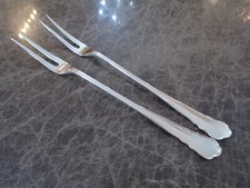 Wilkens Modell CHIPPENDALE Vorleger Paar Fleischgabeln Silber 90er neuwertig