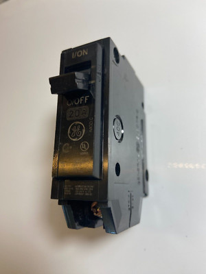 GE General Electric (20-AMP) 1-Pole 120/240VAC THQL1120 Circuit Breaker WARRANTY