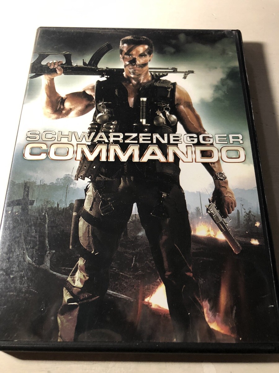 Commando (1985) DVD Arnold Schwarzenegger Action Adventure