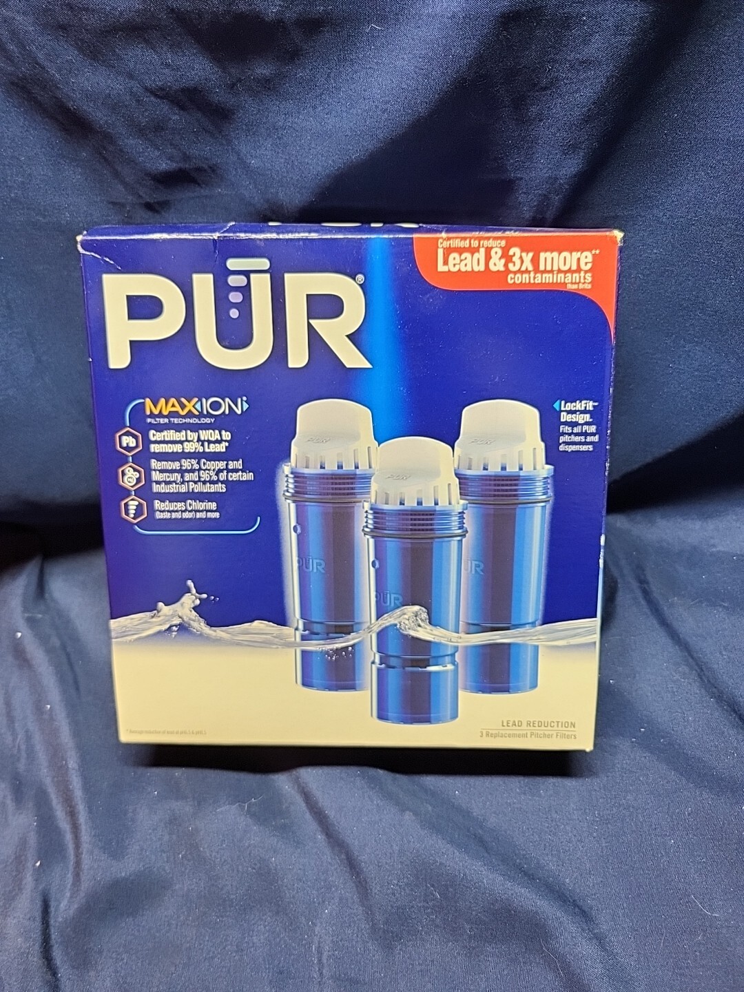 Carbon Water Filtration 4 Pack PUR Faucet Water Filter Replacements |  Compatible With PFM100B, PFM450S & Most PUR Faucet Systems | LUXRILIX Brand  Pur Filter