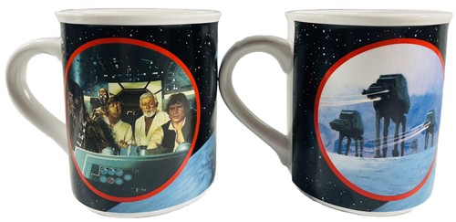 JUEGO DE 8 TAZAS CONMEMORATIVAS DE LA DÉCIMA DÉCADA COLECCIÓN HAMILTON 1988 VADER - Imagen 4 de 7