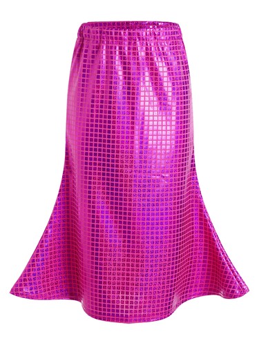 Girls Costume Dance Skirt Stage Performance Skirts Cheerleading Skort Birthday - Picture 60 of 104