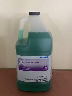 Ecolab Enzymatic Detergent Industrial Strength 1 Gallon Bottle 6023175