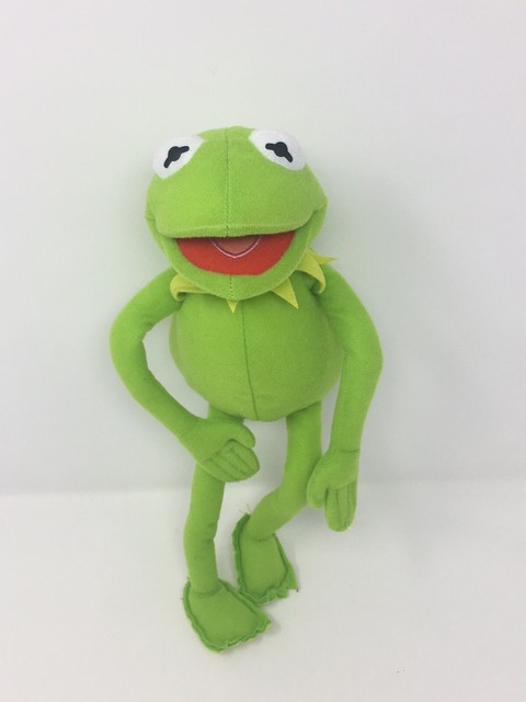 Muppets Small Plush Kermit the Frog Green Stuffed Doll Toy Disney Just Play 13â | eBay