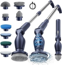 Electric Spin Scrubber, Cordless Cleaning Bru...