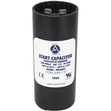 Appli Parts Motor Start Capacitor 340-408 Mfd microfarads uF 110-125 VAC Univ...