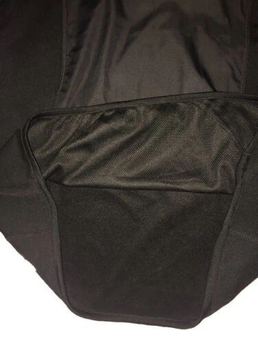 Asics Damas Media Cremallera Entrenamiento, Chaqueta con Capucha para Correr, (Carbón), Grande Foto 4 de 4