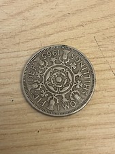Great Britain 2 Two Shillings 1965 Copper-nickel Coin Elizabeth II E412