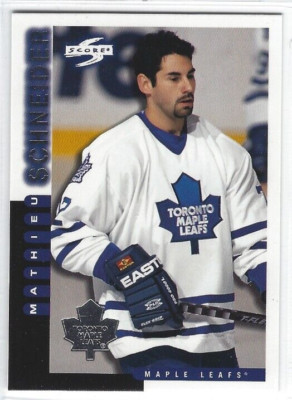 Toronto Maple Mathiue 1997-98 Score Team Collection Toronto Maple Leafs Mathieu Schneider | eBay