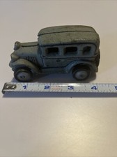 Vintage Antique Cast Iron Toy   Car Sedan Heavy Cast Iron