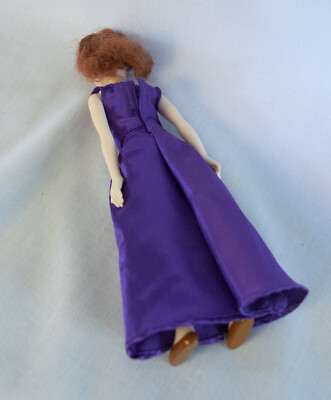 1997 20th Century Fox 8" ANASTASIA DOLL Anya Growing Hair Purple Dress Gown 1997 20th Century Fox 8" ANASTASIA DOLL Anya Growing Hair Purple Dress Gown