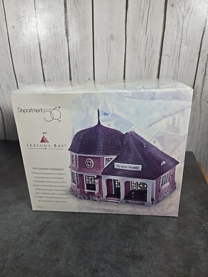 DEPT 56 Seasons Bay THE GRAND CREAMERY 1st Ed. Lighted Building 56.53305 