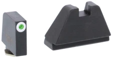 Ameriglo Optic Compatible Sight Set For Glock, Amer Gl482   5xltall Glk 17-39