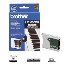 Brother LC1000BK Black Genuine Ink Cartridge for Brother MFC-5460CN - SEALED