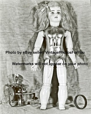 Old Antique Weird Strange Creepy Scary 1890 Thomas Edison Talking