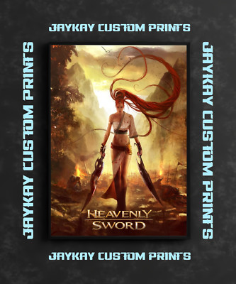 Heavenly Sword PS3 Video Game Poster Print - No Frame