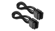 Controller Extension Cable PS1 PS2 Steering Wheel Joystick Vibration Grip 2 Pack