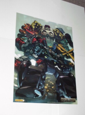 Transformers Poster #22 Micromasters by Pat Lee Roller Force Big Daddy Blaze Mas