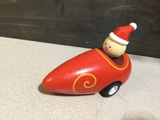 Jack Rabbit pull back Santa race car
