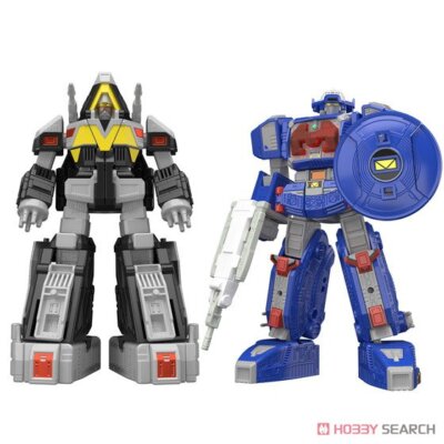 【バンダイ】プラデラ★電磁戦隊メガレンジャー★サーフィンしようぜセット★ミニプラ Bandai SMP Super Minipla Megaranger GALAXY & DELTA MEGA Megazord